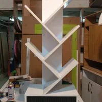 کتابخانه درختی(ارسال رایگان)|کتابخانه، شلف، قفسه‌های دیواری|تهران, علم و صنعت|دیوار