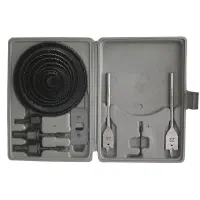 ست 19 عددی مته و گرد بر چوب ویسوس VISUS مدل 19P