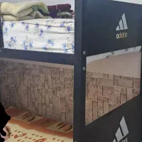 تخت خواب دو طبقه|تخت و سرویس خواب|صحنه, |دیوار