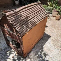 قفس چوبی مناسب مرغ و جوجه یا سگ