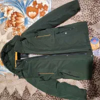 کاپشن خارجی نو سبز ارتشی سایز 50 لارژ