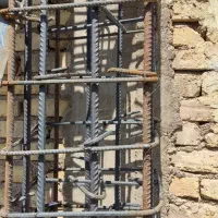 قالب بندی اسکلت دیواری استخر باوسایل فلزی|خدمات پیشه و مهارت|نجف‌آباد, مجاهد شمالی|دیوار