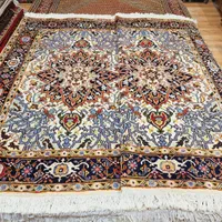 جفت قالیچه دستباف زمینه روشن هریس|فرش|تهران, اکباتان|دیوار