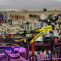 تعمیر + بازسازی + قطعات دوچرخه