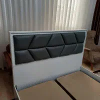 سرویس خواب دونفره ۱۶۰ با کمد.دراور.قاب اینه.صندلی|تخت و سرویس خواب|بهارستان, |دیوار