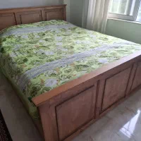 تختخواب چوبی نئوکلاسیک