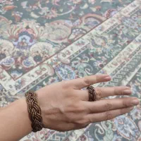 دستبند انگشتر مسی