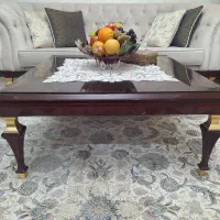 مبلمان ۷ نفره با میز جلو مبلی ۳ تایی|مبلمان خانگی و میز عسلی|قم, باجک یک|دیوار