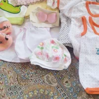 ساک خواب نوازد با لباس و گهواره ثابت|کفش و لباس بچه|شیراز, نیایش|دیوار