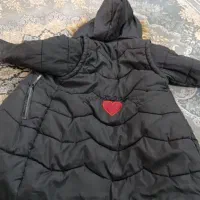 کاپشن دخترانه پافر شو تا ده سال