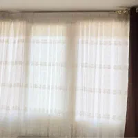 پرده پذیرایی فوق العاده زیبا ‌و‌ با کیفیت با آستر|پرده، رانر، رومیزی|کرج, اصفهانی‌ها|دیوار