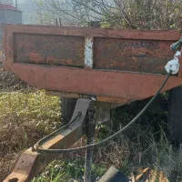 تریلی کمپرسی پشت تراکتور