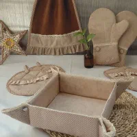 سفارش و دوخت سرویس آشپزخانه|سفره، حوله، دستمال آشپزخانه|مشهد, طرق|دیوار