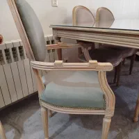 میز نهارخوری چوبی|میز و صندلی غذاخوری|تهران, نیکنام|دیوار