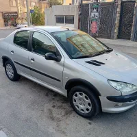 پژو 206 v20  مدل1390 بدون رنگ درحدخشک