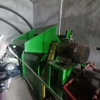 خرمنکوب علف خرد کن برقی و تراکتوری