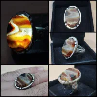 انگشتر های شجر و عقیق معدنی اعلا|بدلیجات|بابلسر, |دیوار