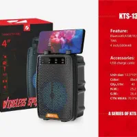 اسپیکر شارژی مدل kts 1338|سیستم صوتی خانگی|بوشهر, |دیوار