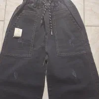 شلوار جین نیم بگ دخترانه نو|لباس|اراک, |دیوار