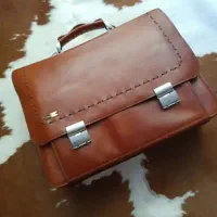 کیف دیپلمات مردانه چرم طبیعی