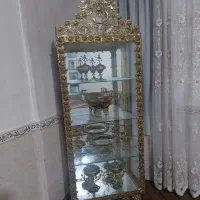 بوفه و آینه شمعدانی