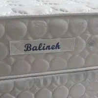 تشک طبی فنری دو نفره بالینه همراه باباکس زیر جکدار