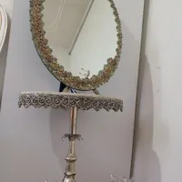 آینه وشمعدان با میز و...فروش همه لوازم خانگی