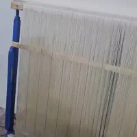 دار قالی،چله کشی شده