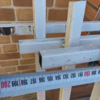 نرده آهنی نو و رنگ شده|مصالح و تجهیزات ساختمان|شهریار, کرد امیر|دیوار