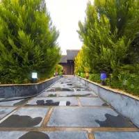 اجاره ویلا باغ در سهیلیه کردان استخر آبگرم