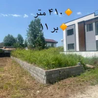 زمین داخل بافت مدارک کامل 403 متری چلندر