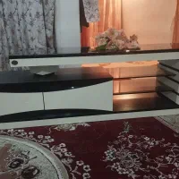 میز تلویزیون نو و دراور میز کامپیوتر