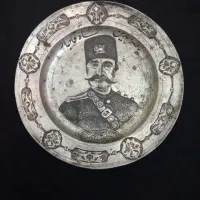 بشقاب انتیک دوعدد