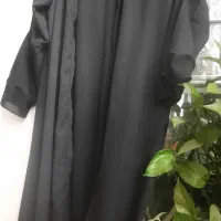 مانتوروی مشکی آستین بلند