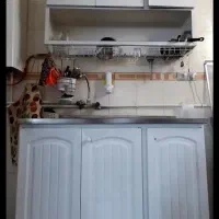 گاز فر دار دو جوجه گردان و کابینت