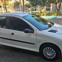 پژو ۲۰۶ سفید کاملا سالم مدل ۱۳۹۱ فرانسوی|خودرو سواری و وانت|اصفهان, مسجد مصلی|دیوار