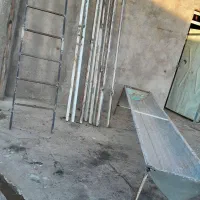 نردبان / آخور  / قوطی‌های آهنی|ابزارآلات|بوئین زهرا, |دیوار