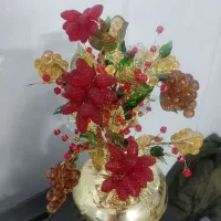 ۲عددگلدان تزئینی|صنایع دستی و سایر لوازم تزئینی|قم, قلعه کامکار|دیوار