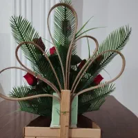 سبدگل و قندونبات|گل مصنوعی|تویسرکان, |دیوار