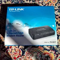 مودم ADSL2+ تی‌پی‌لینک مدل TD-8817|مودم و تجهیزات شبکه|تبریز, |دیوار