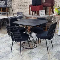میز و صندلی فلزی نهارخوری تولیپس ناهارخوری
