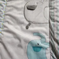 روتختی مناسب تخت نوزادی و کودک طرح فیل