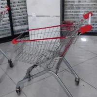 چرخ خرید فلزی ۶۰ لیتری