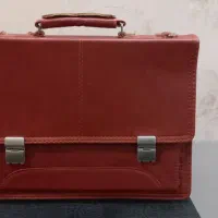 دو عدد کیف اداری چرمی نو