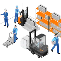 کارگر انبار