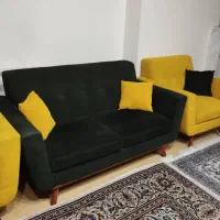 مبل نیم ست ۴ نفره|مبلمان خانگی و میز عسلی|شیراز, ستارخان|دیوار