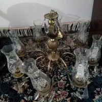 لوستر قدیمی|لوستر و چراغ آویز|مشهد, شهید قربانی|دیوار