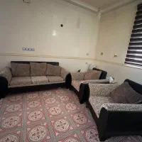 مبل 7 نفره و ست تخت و کمد و میز