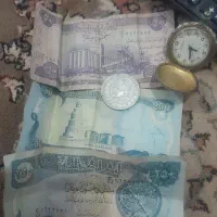 سکه قدیمی وساعت