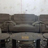 مبلمان 7 نفره با جنس مخمل|مبلمان خانگی و میز عسلی|ایلام, |دیوار